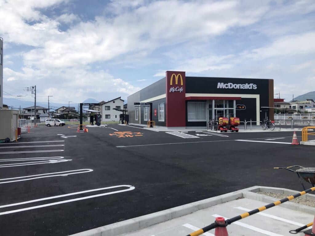 大井町で新規開店するマクドナルド255大井松田店