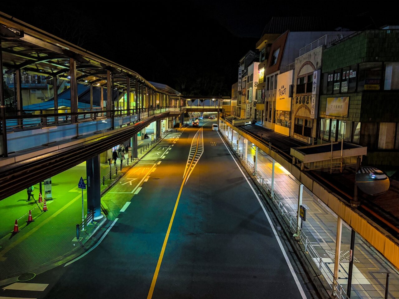 夜の箱根