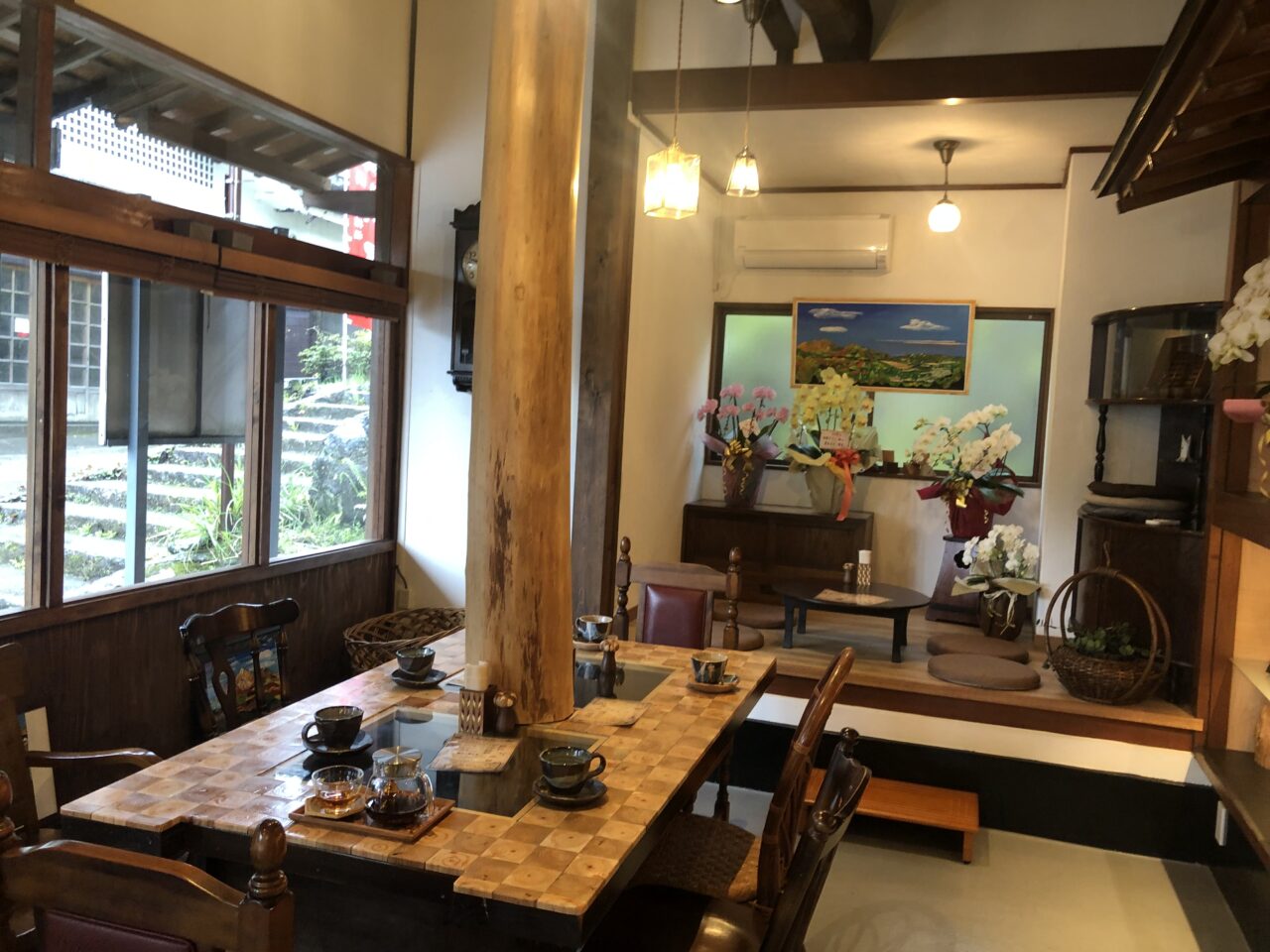 畑宿カフェ  紬