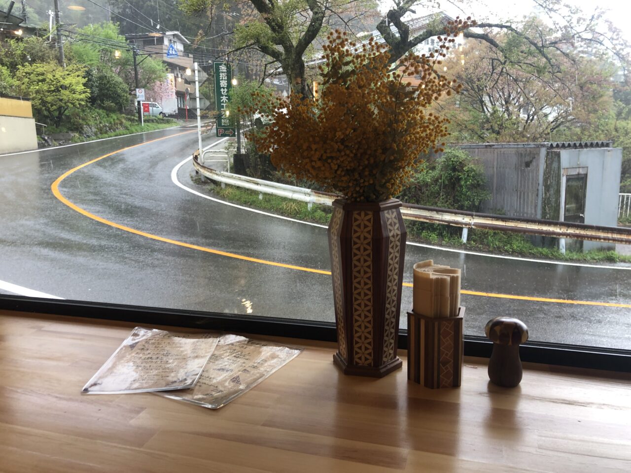 畑宿カフェ  紬